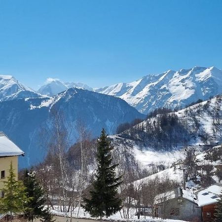 Studio Uissan Pour 5 Personnes A Cote Des Pistes Huez Bagian luar foto